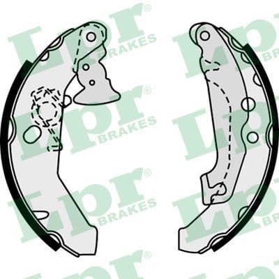 Set saboti frana LPR 07560