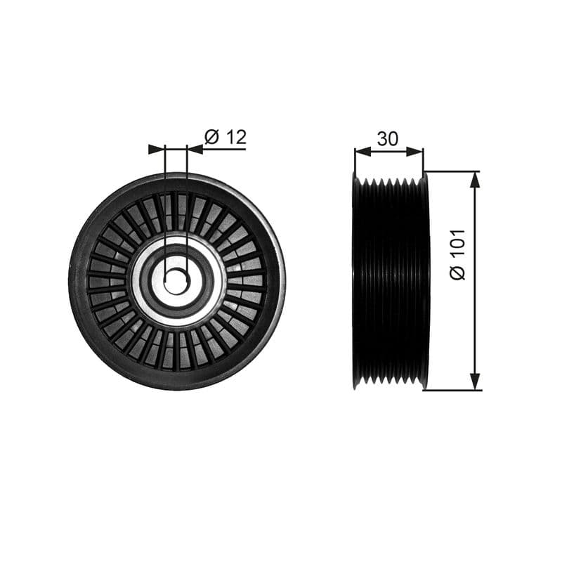 Rola ghidare/conducere, curea transmisie GATES FleetRunner™ T36170