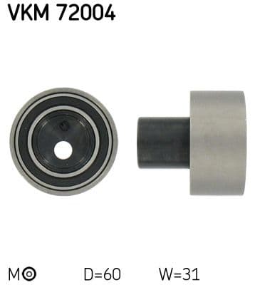 rola intinzator,curea distributie SKF VKM 72004