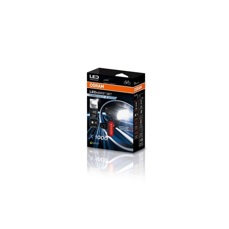 Set lumini, bicicletă OSRAM LEDBL202 SET
