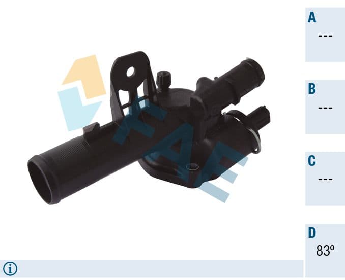termostat,lichid racire FAE 5312583