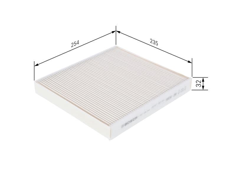 Filtru, aer habitaclu BOSCH 1 987 432 540