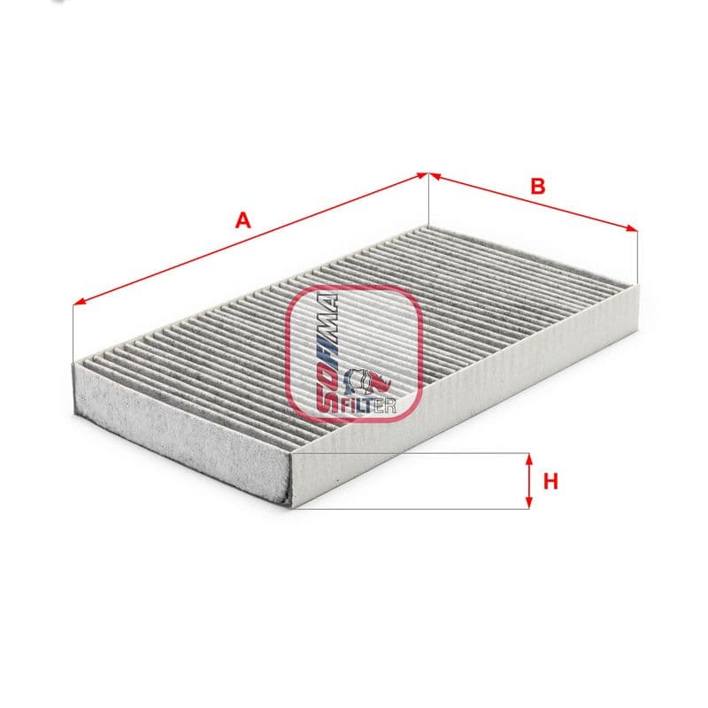 Filtru, aer habitaclu SOFIMA S 4107 CA