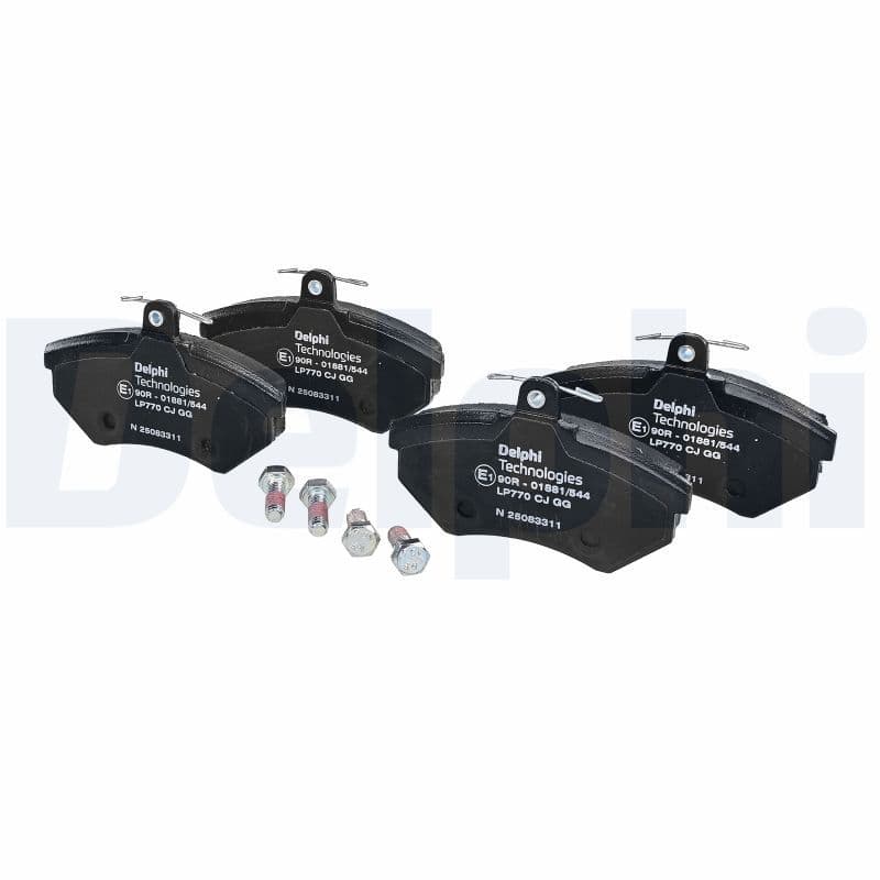 set placute frana,frana disc DELPHI LP770