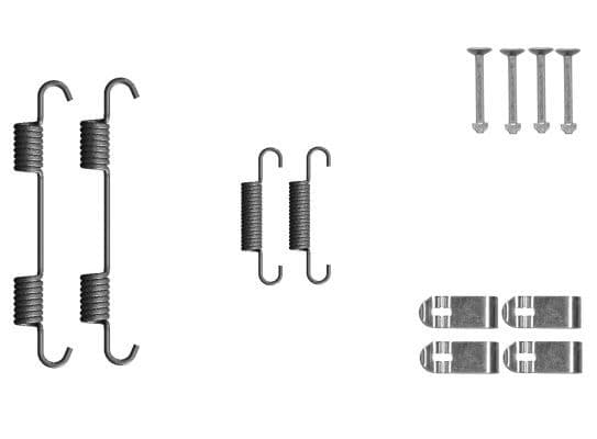 set accesorii, saboti frana parcare TEXTAR 97049200