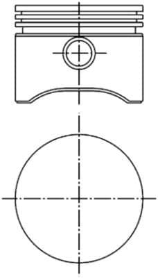 Piston KOLBENSCHMIDT 94132710
