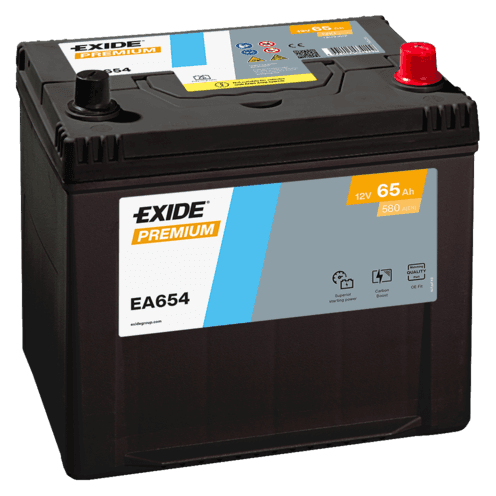 Baterie de pornire EXIDE Premium 65Ah 12V