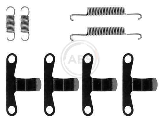 set accesorii, saboti frana parcare ABS 0594Q