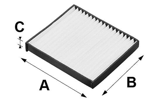 Filtru, aer habitaclu VALEO ESSENTIAL 698663