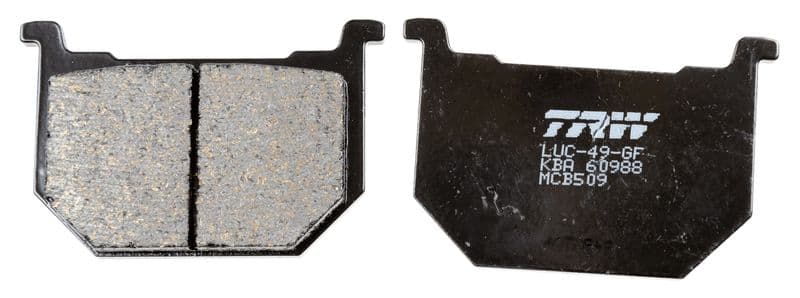 set placute frana,frana disc TRW Organic Allround MCB509