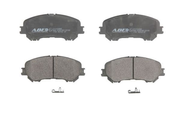 set placute frana,frana disc ABE C11102ABE