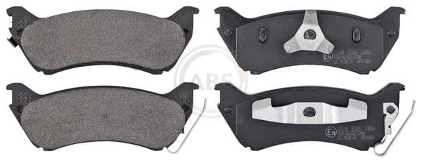 set placute frana,frana disc ABS 37148