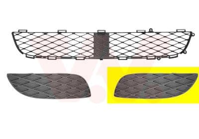 Grila ventilatie, bara protectie VAN WEZEL 5431591