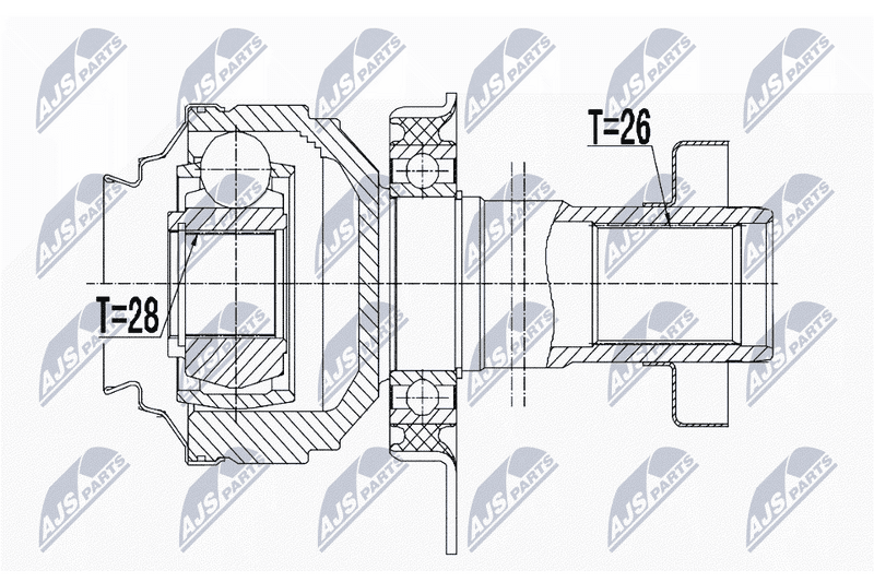 Set articulatie, planetara NTY NPW-WW-051