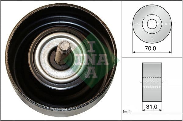 Rola ghidare/conducere, curea transmisie Schaeffler INA 532 0614 10