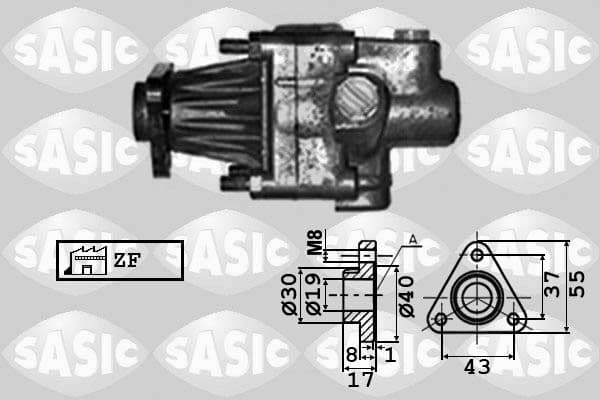 Pompa hidraulica, sistem de directie SASIC 7076011