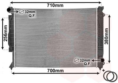 Radiator, racire motor VAN WEZEL *** IR PLUS *** 03002139