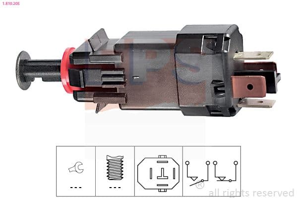 Comutator lumini frana EPS Made in Italy - OE Equivalent 1.810.205