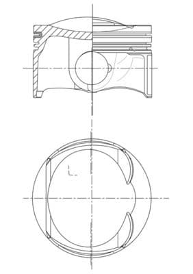 Piston MAHLE 028 PI 00128 002