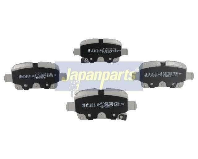 set placute frana,frana disc JAPANPARTS PP-0400AF