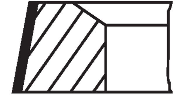Set segmenti piston MAHLE 030 60 N2