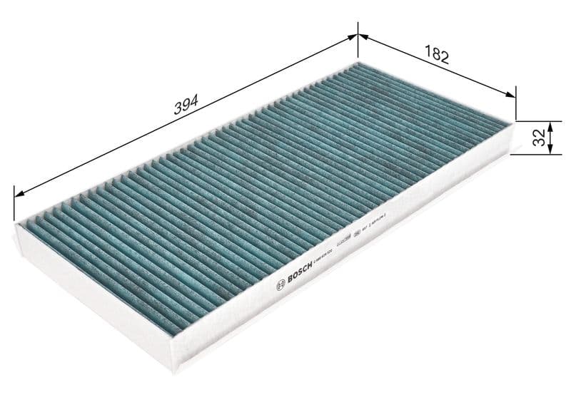 Filtru, aer habitaclu BOSCH 0 986 628 520