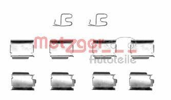 Set accesorii, placute frana METZGER AUTOTEILE 109-1246