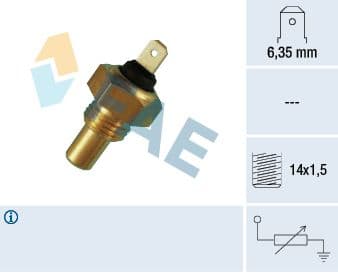 senzor,temperatura lichid de racire FAE 31460
