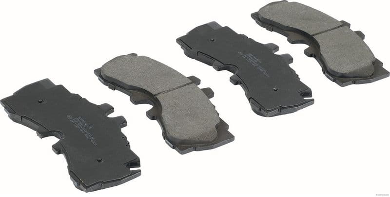 set placute frana,frana disc HERTH+BUSS JAKOPARTS J3602152