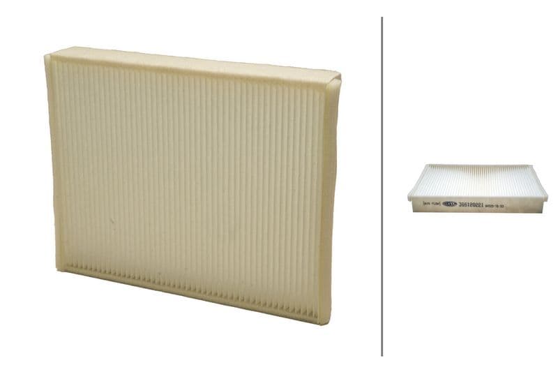 Filtru, aer habitaclu HELLA 8ZC 366 120-221