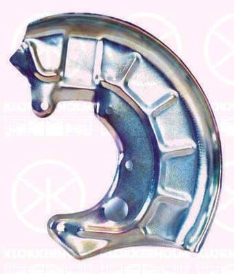 protectie stropire,disc frana KLOKKERHOLM 9522378