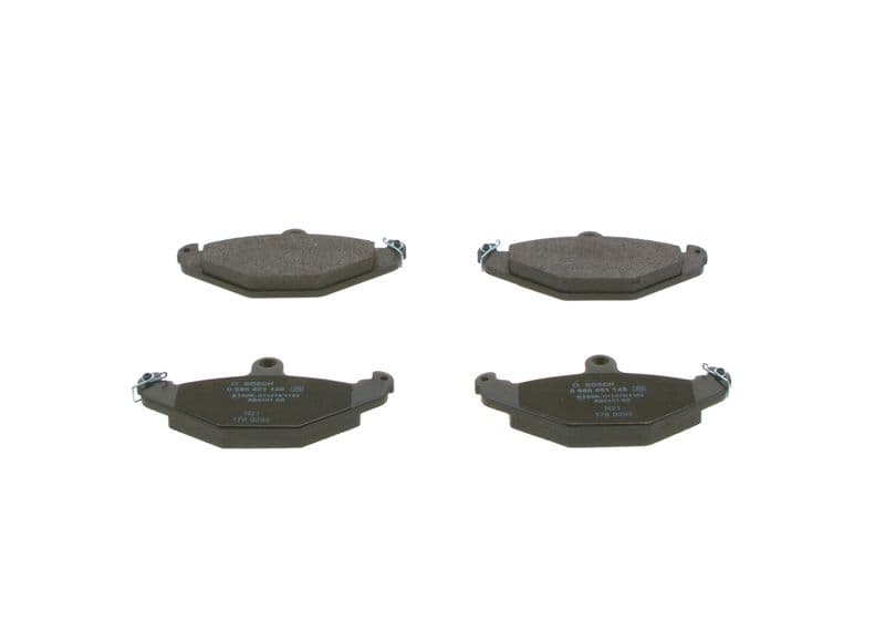 set placute frana,frana disc BOSCH 0 986 461 148
