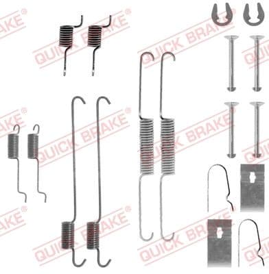 Set accesorii, sabot de frana QUICK BRAKE 105-0815