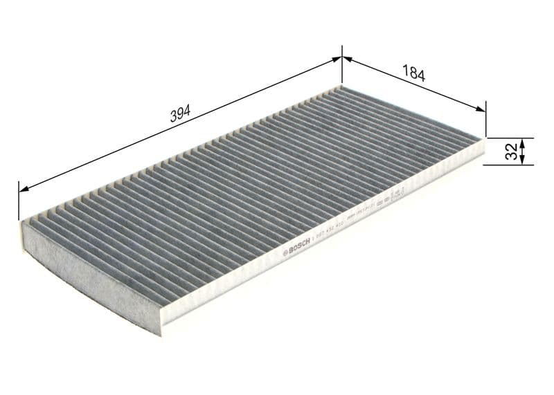 Filtru, aer habitaclu BOSCH 1 987 432 410
