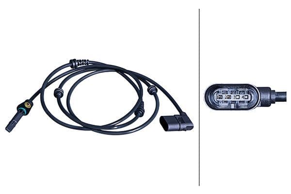 senzor,turatie roata HELLA 6PU 358 216-181