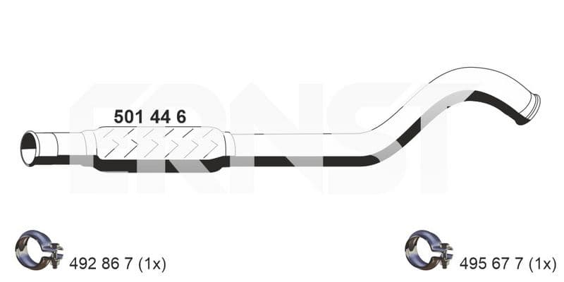 Racord evacuare ERNST 501446