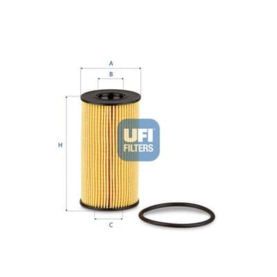 Filtru ulei UFI 25.267.00