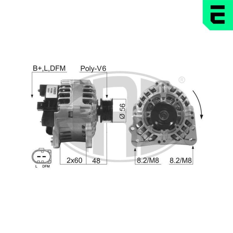 Generator / Alternator ERA 210203A