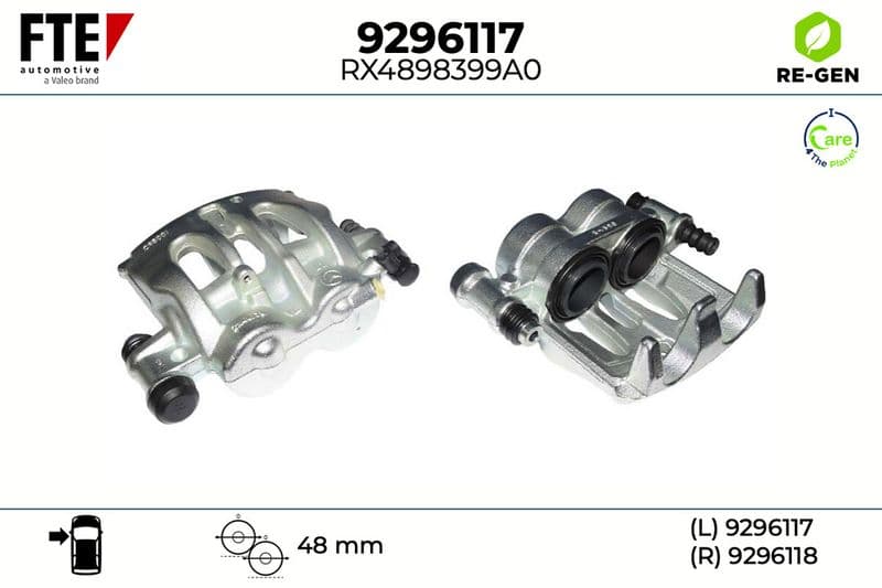 Etrier frana FTE 9296117
