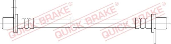 Furtun frana QUICK BRAKE 25.087