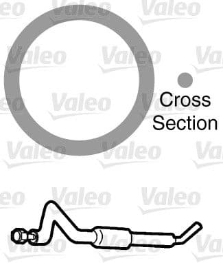 garnitura,conducta lichid de racire VALEO 509182