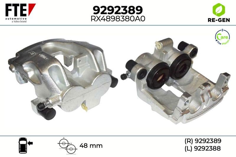 Etrier frana FTE 9292389