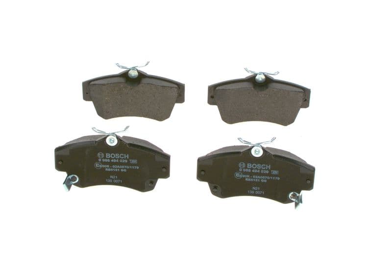 set placute frana,frana disc BOSCH 0 986 494 029