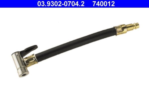 Furtun conector, aparat de aerisit frana ATE 03.9302-0704.2