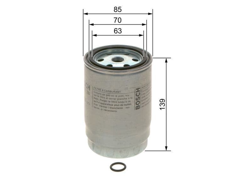 filtru combustibil BOSCH F 026 402 255
