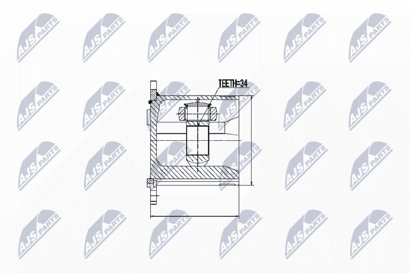 Set articulatie, planetara NTY NPW-WW-019