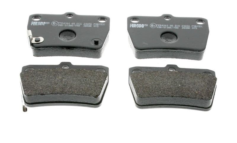 set placute frana,frana disc FERODO PREMIER ECO FRICTION FDB1531