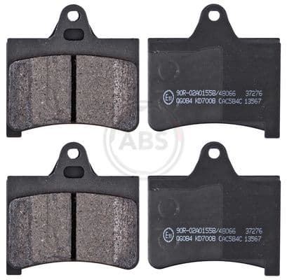 set placute frana,frana disc ABS 37276
