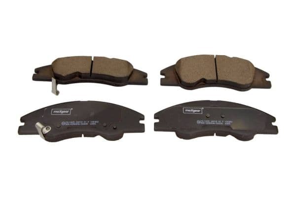 set placute frana,frana disc MAXGEAR 19-1435