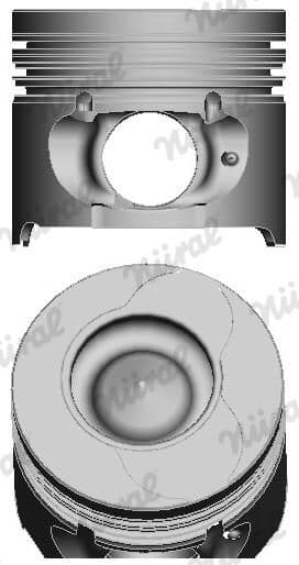 Piston NÜRAL 87-123407-00